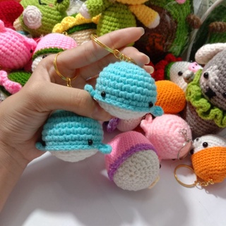 MÓC KHOÁ CÁ HEO LEN HANDMADE