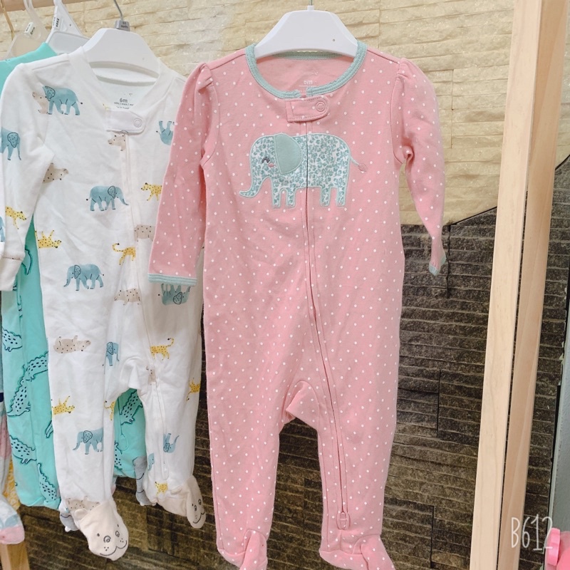 Body sleepsuit cotton dành cho bé từ 3 tháng đến 6 tháng