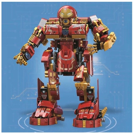 Đồ chơi xếp hình technic mould king 15039 Hulkbuster có điều khiển 1000pcs