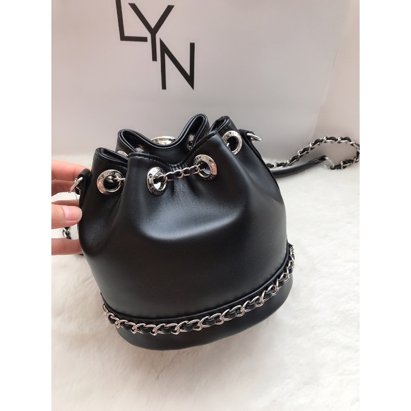 Túi lyn hobo màu đen