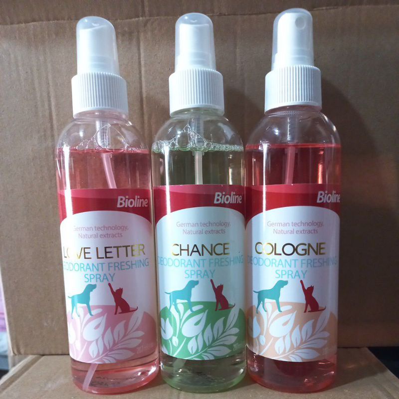 Nước hoa chó mèo Bioline 207ml