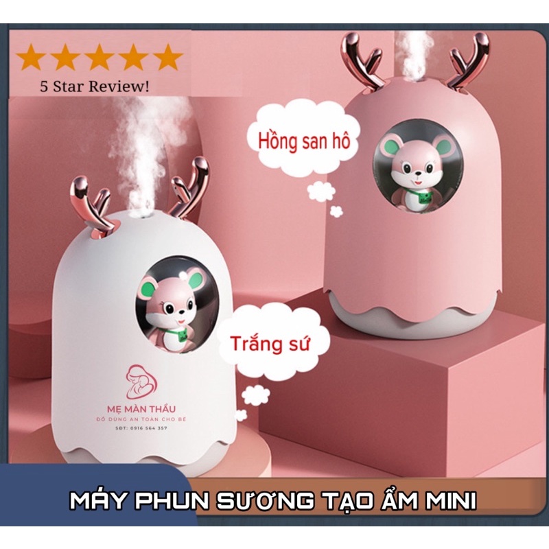 [SALE] Máy phun sương xông tinh dầu tạo ẩm không khí hoạt hình mini