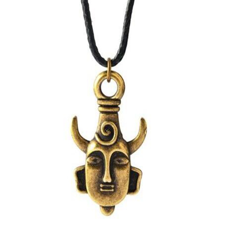 Vòng cổ Da Bùa Hộ Mệnh Phong Cách Gothic Cổ Điển