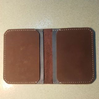 Ví sen cải tiến da bò pull handmade