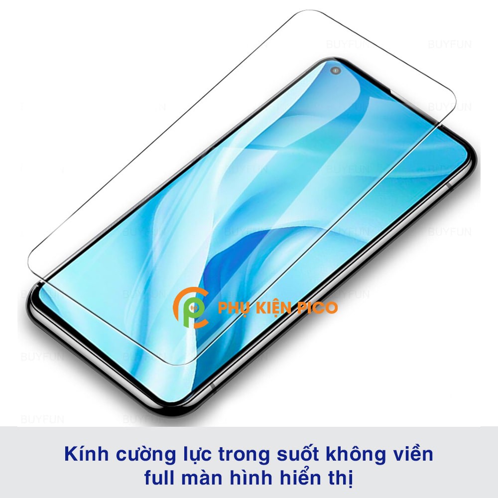 Cường lực Xiaomi Mi 11 Lite full màn hình chính hãng Gor độ cứng 9H - Dán màn hình Xiaomi Mi 11 Lite