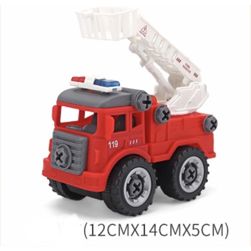 Đồ Chơi Ô Tô Xe Cứu Hỏa Lắp Ghép - Đồ Chơi Giúp Trẻ Tư Duy Tăng Tính Sáng Tạo Sóc_toystore
