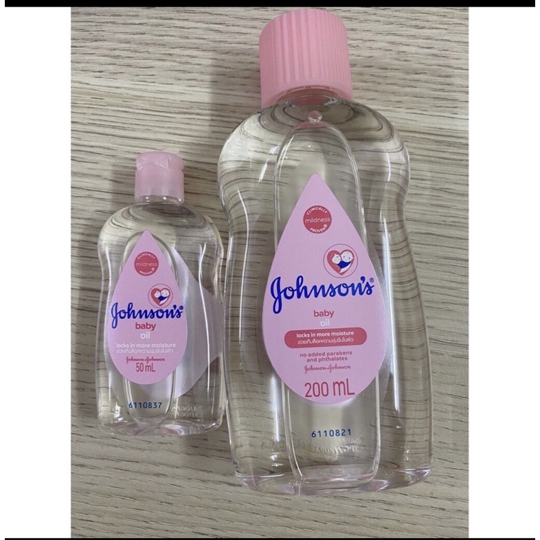 Dầu Mát-xa và Dưỡng Ẩm Johnson's Baby Oil 50ml-200ml