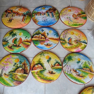 Mẹt vẽ tranh trang trí size 35