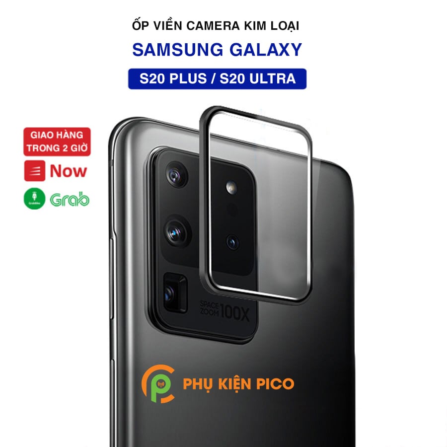 Vòng bảo vệ camera Samsung Galaxy S20 Plus / S20 Ultra / Note 10 Plus kim loại - Ốp viền camera Samsung