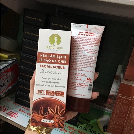 [Ảnh thật] Tẩy Tế Bào Chết Toàn Thân Chiết Xuất Quế Hồi