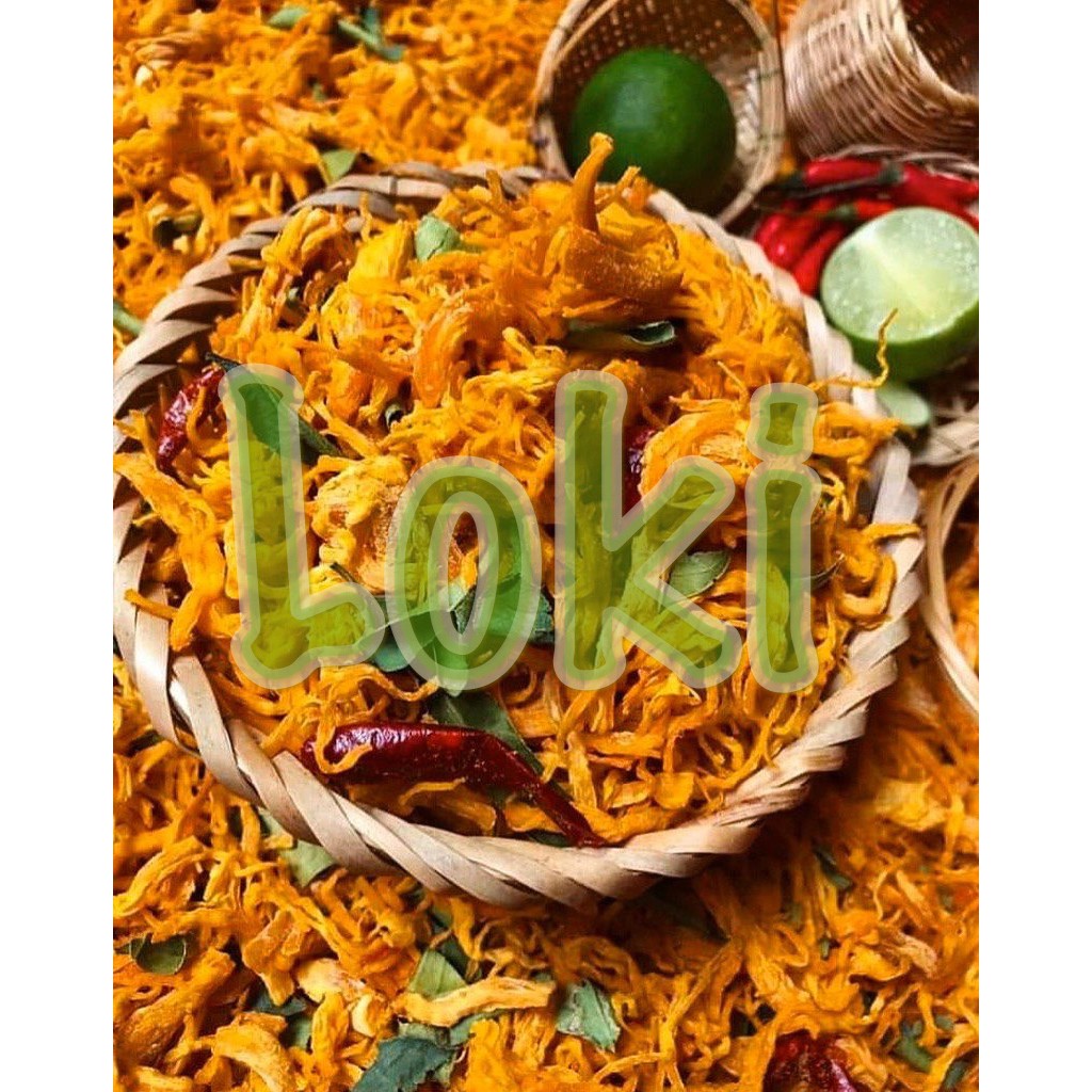 1 LON KHÔ GÀ LÁ CHANH 300g - Đồ ăn vặt bán chạy | BigBuy360 - bigbuy360.vn