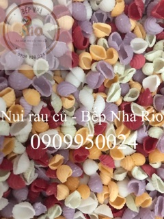 Nui rau củ ăn dặm cho bé