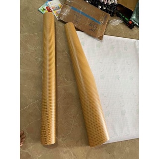 Giấy dán khay phân giấy dán lồng 1mx1m2 dùng cho lồng tròn- vuông mẫu vàng