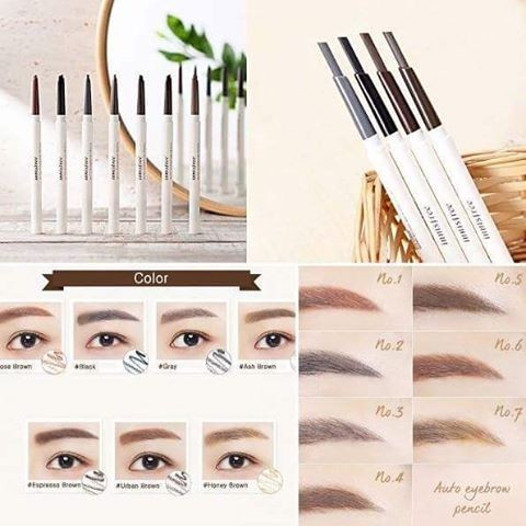Chì kẻ mày 2 đầu Eco EyeBrown Pencil INNISFREE