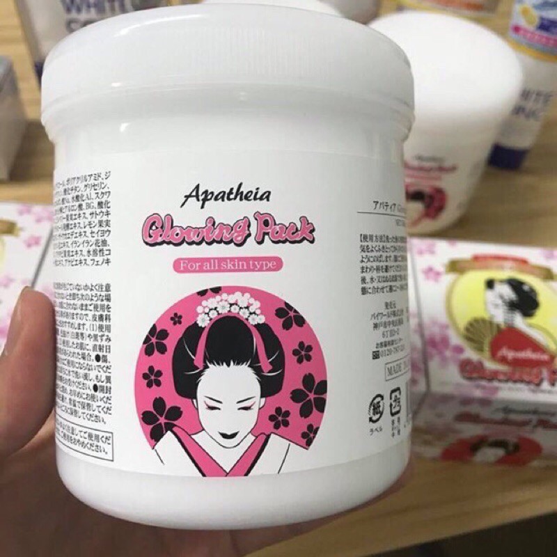 Kem Ủ TRẮNG da Apatheia Glowing Pack 500gr
