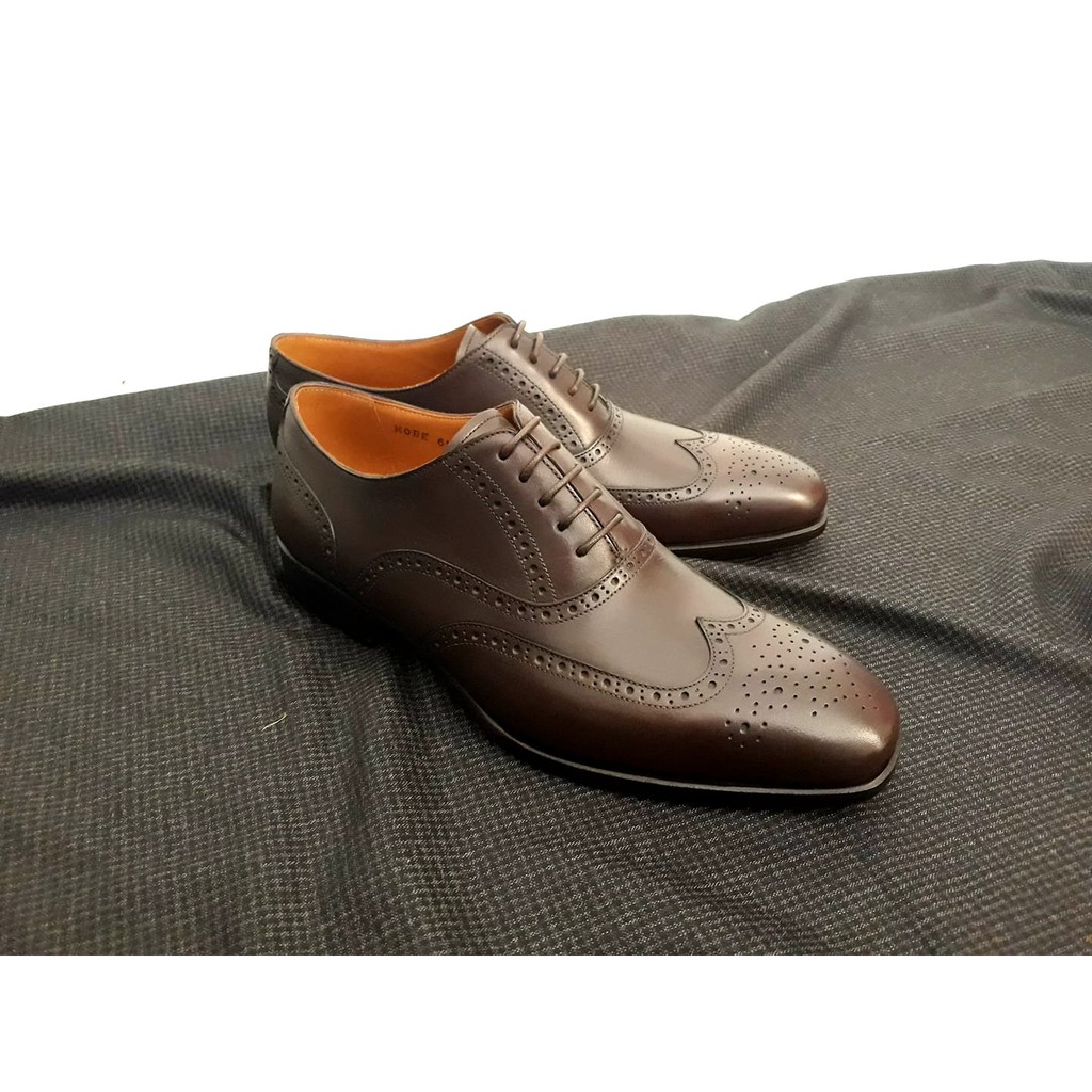 Giày Oxford Wingtip Full Brogues