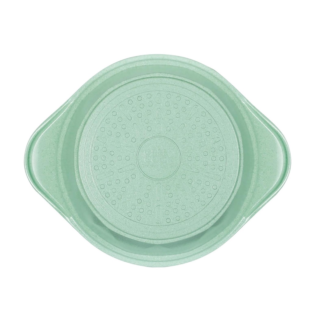 Nồi đúc đáy từ Green Cook, nồi chống dính đáy từ men đá xanh ngọc Green Cook GCS05