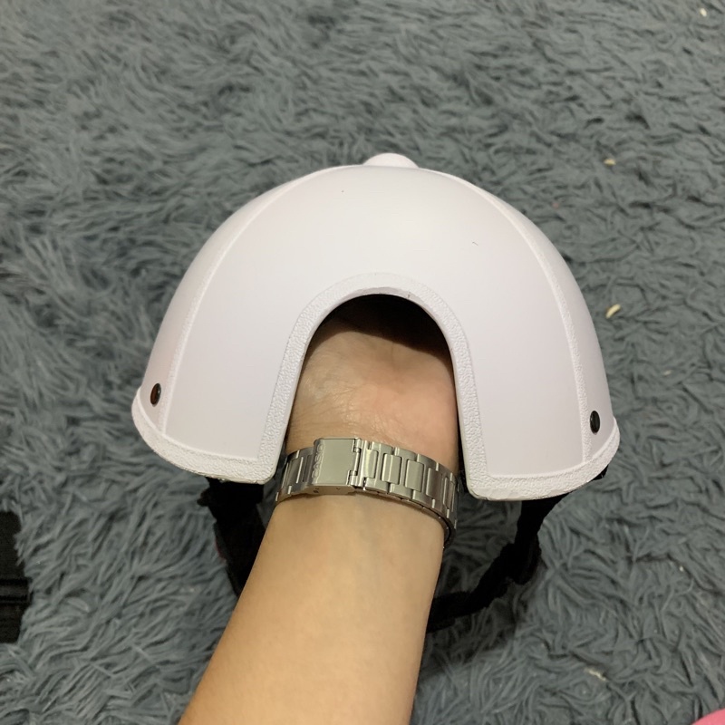 Mũ bảo hiểm demen nam nữ trẻ trung khoé lỗ phía sau