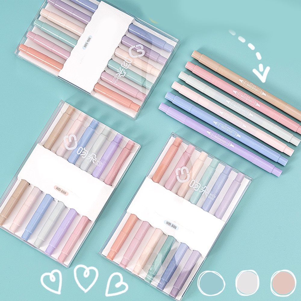 Set 6 bút dạ mềm mại bảo vệ mắt sang trọng