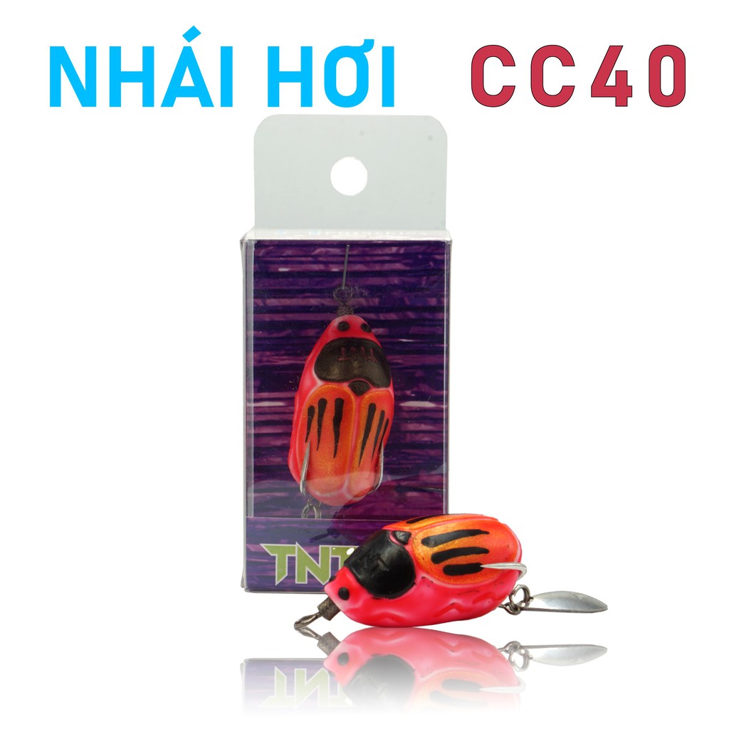 Nhái hơi CC40 / 4cm - 7gr / mồi giả câu cá lóc chính hãng TNT lure