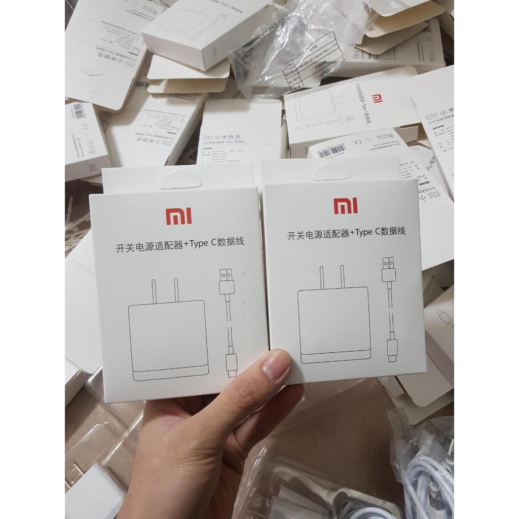 Bộ Sạc Nhanh QC 3.0 Xiaomi Type C, Micro USB Cho Các Dòng Máy Xiaomi