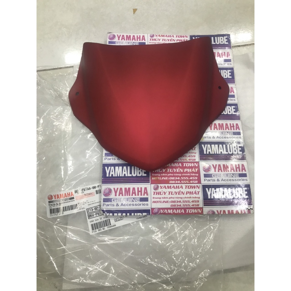 Mão ốp đầu đỏ nhám ex 155 chính hãng yamaha