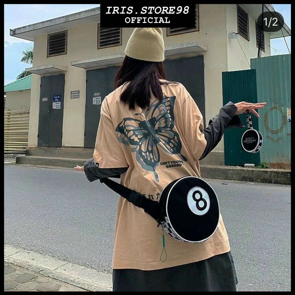 Áo thun Streetwear ✅ Form Rộng Nam Nữ Unisex Phông Tay Lỡ Oversize Chất đẹp - Áo DIRTY COINS | Nâu By bear.story