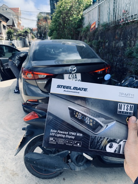 Cảm biến áp suất lốp Steelmate MT11 Chính hãng