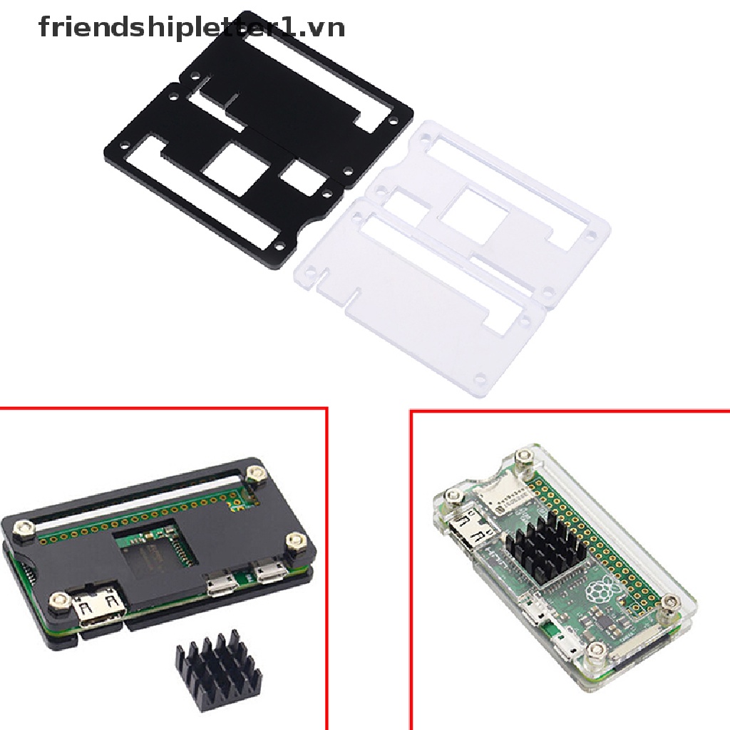 1 Vỏ Acrylic Trong Suốt Bảo Vệ Raspberry Pi