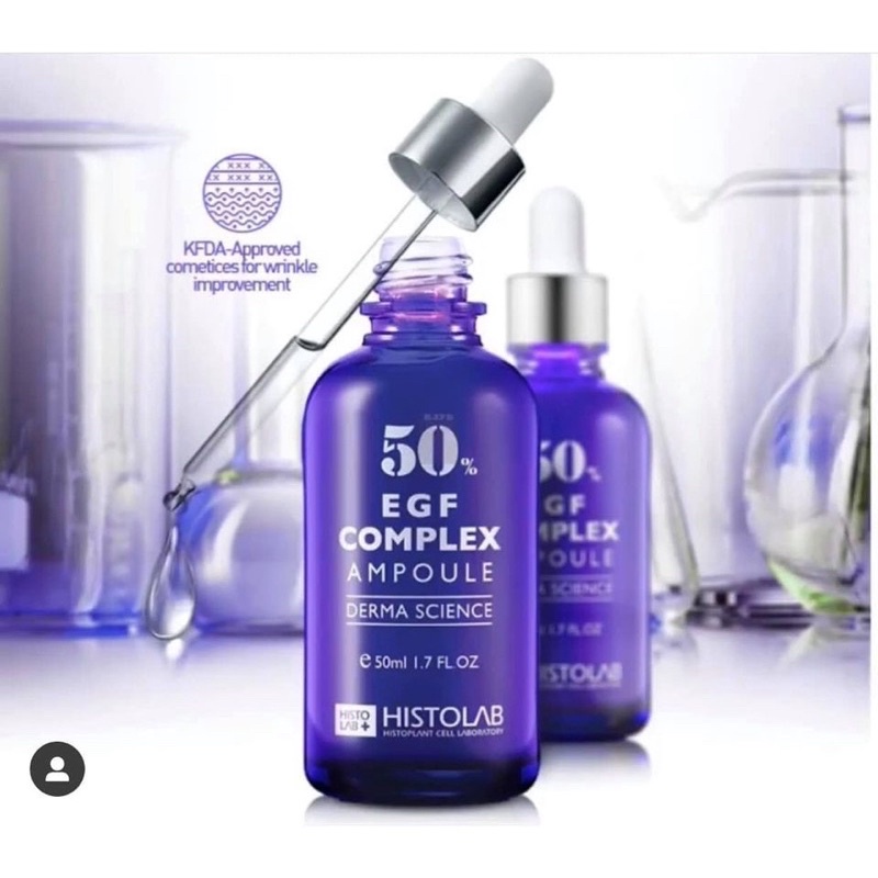 Tinh chất trẻ hóa,chống lão hóa da HISTOLAB - EGF COMPLEX AMPOULE 50%