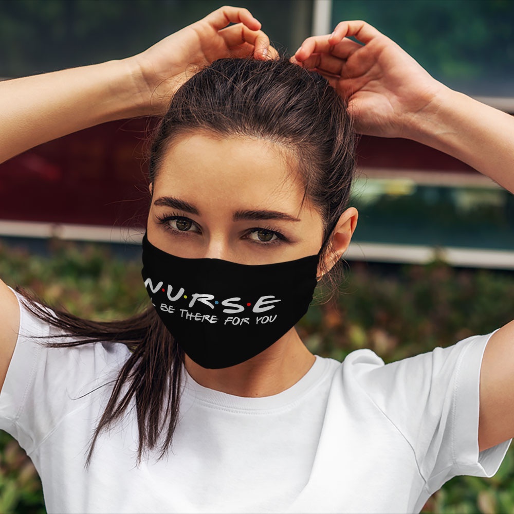 khẩu trang in hình dễ thương QUOTES_1514 CARTWELL vải poly cotton 100%, ngăn bụi mịn, kháng khuẩn, 2021 bảo vệ toàn diện