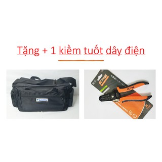 Túi đựng đồ nghề - Đaikin size đại màu đen Dài 42cm + Tặng kèm kiềm tuốt dây điện