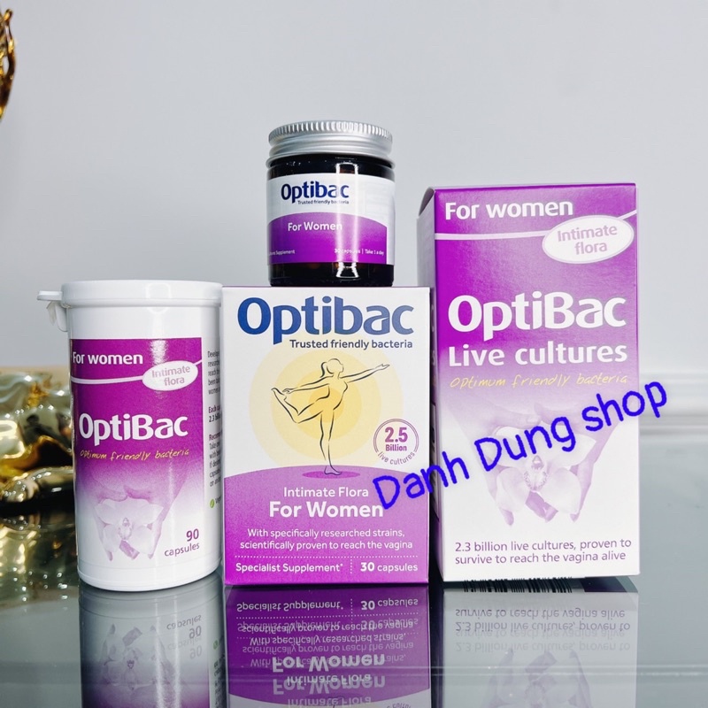 Men vi sinh Optibac tím (Optibac For Women) chuẩn nội địa UK