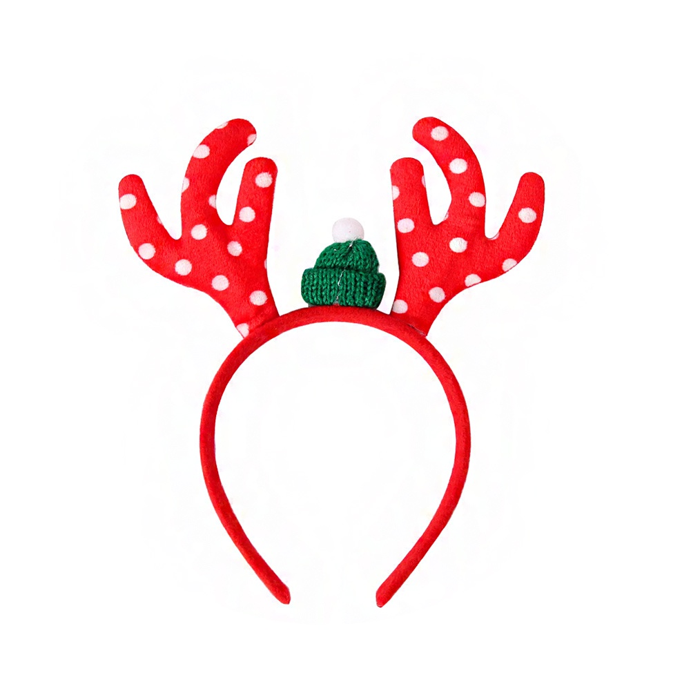 Băng Đô Cài Tóc Phong Cách Giáng Sinh Hoạt Hình Dễ Thương