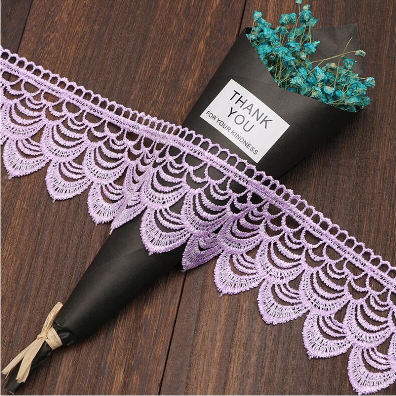 Phụ Kiện Rèm Cửa Bằng Vải Ren Co Giãn 7cm Dài 1 Yard (0.9M)