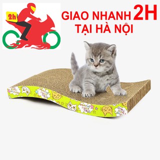 Tấm Cào Móng Cho Mèo Kiêm Mài Móng Tránh Mèo Cào Phá Đồ (Tặng kèm CANIP)