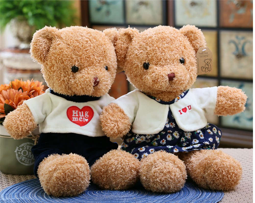 Gấu nhồi bông kích cỡ 11.8 / 15.7 inch cho trẻ em
