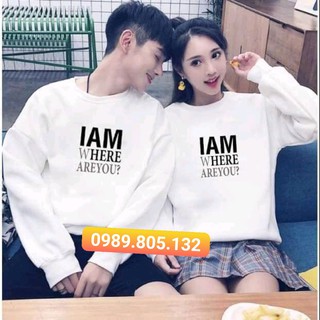 ÁO ĐÔI NỈ THU ĐÔNG GIÁ RẺ TẬN XƯỞNG- ÁO CẶP DÀI TAY NAM NỮ