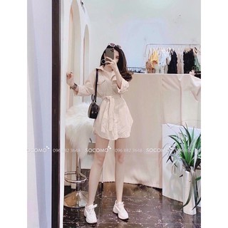 Set áo sơ mi kèm quần short