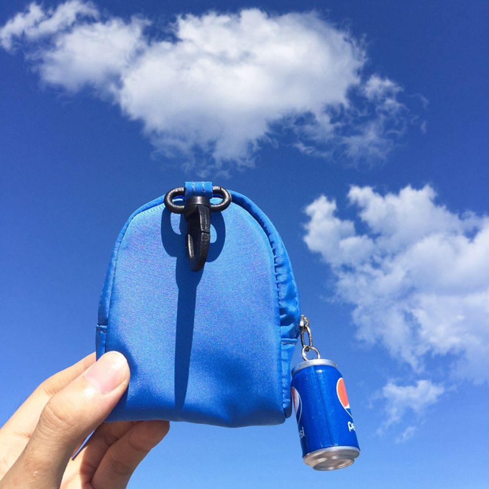 MXGOODS Túi Đựng Tiền Xu / Tai Nghe Bằng PVC Trong Suốt Hình Cola Thời Trang Mùa Hè Cho Nữ
