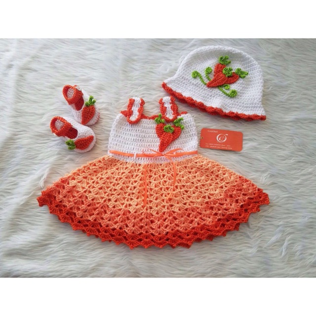 Set đầm cà rốt ( handmade )