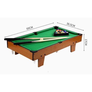 Bàn Bi A Mini Bằng Gỗ Cỡ Lớn - Bàn Bida Chân Cao - Đầy Đủ Phụ Kiện - Thiết Kế Ấn Tượng - Đồ Chơi Cho Bé Và Gia Đình