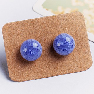 Bông tai thủy tinh nứt - TS-0044