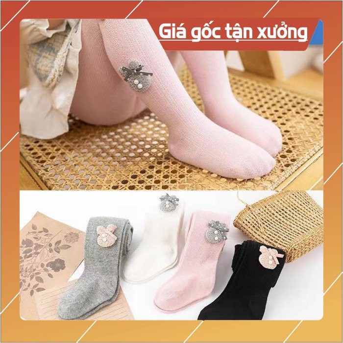 QUẦN TẤT LIỀN BÀN HÌNH THỎ CHO BÉ CƯNG