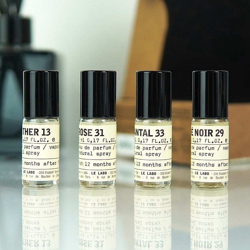 Nước hoa Le Labo phiên bản Q mẫu gỗ đàn hương 33 31 trà đen 29 13 dung tích 5ml