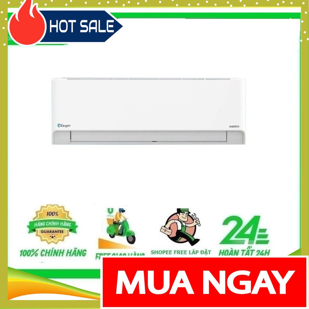 { GIÁ SỈ ) HC-18IA32-MIỄN PHÍ CÔNG LẮP ĐẶT-Máy lạnh Casper Inverter 2.0 HP HC-18IA32 Mới 2021 - HC-18IA32