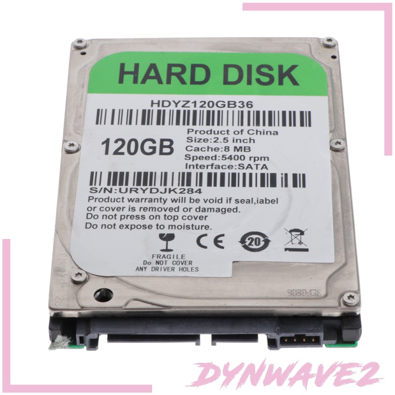 Ổ Cứng Laptop Tốc Độ Cao Dynwave2 2.5 Inch Hdd SATA Hdd 80GB 5400 Đến 8MB