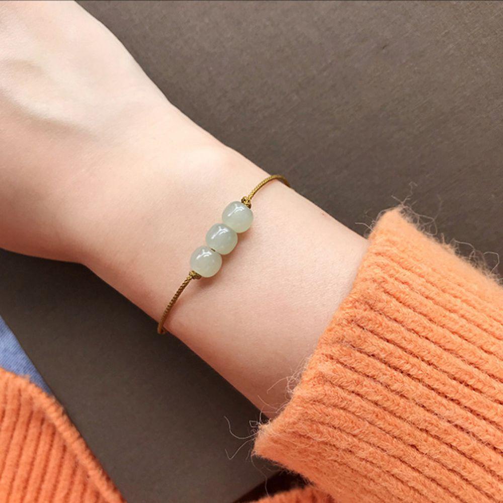 JARRED Túi Hạt Tròn Tự Nhiên Dùng Làm Trang Sức 1 Cái Cho Nữ