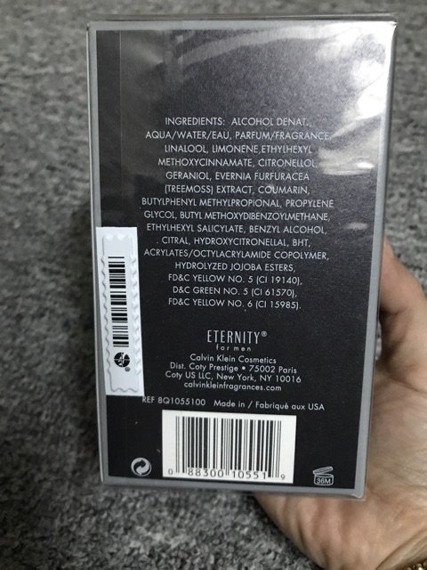 💥 Nước hoa nam Eternity for men 100ml - Calvin Klein
