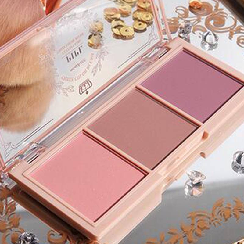 [Hàng mới về] Bảng Phấn Má Hồng 3 Trong 1 Trang Điểm Tự Nhiên Lâu Trôi Cho Nữ | BigBuy360 - bigbuy360.vn